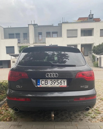 Audi Q7 cena 46500 przebieg: 268000, rok produkcji 2008 z Bydgoszcz małe 106